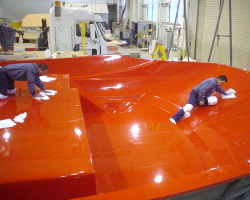 fiberglass finishing