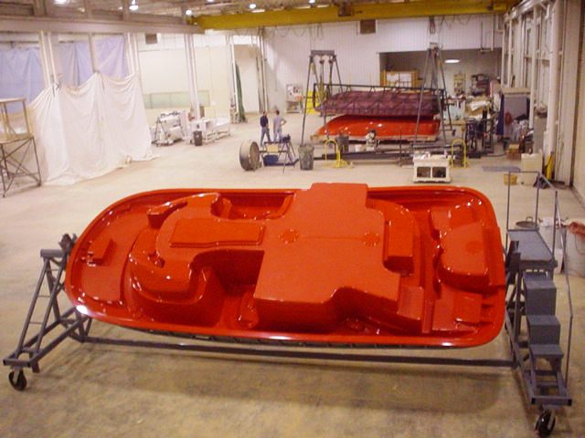 fiberglass mold for marine industry