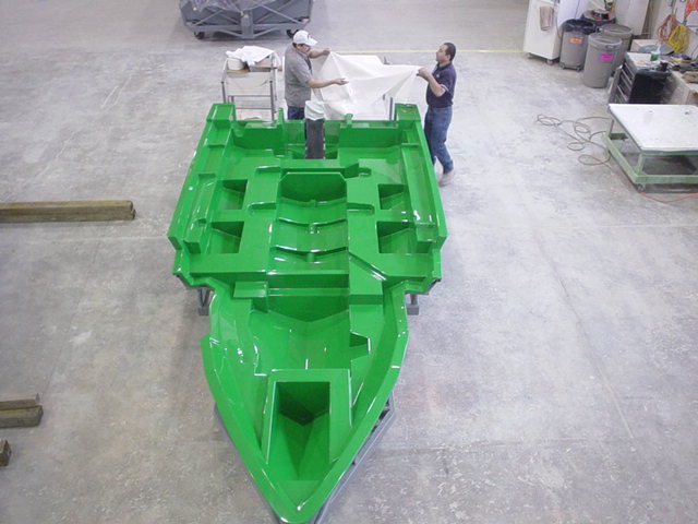 fiberglass mold for boat hull