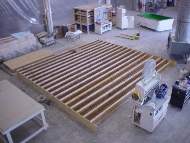 tiara engine room floor