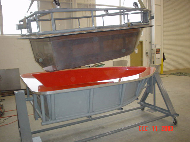 fiberglass boat mold